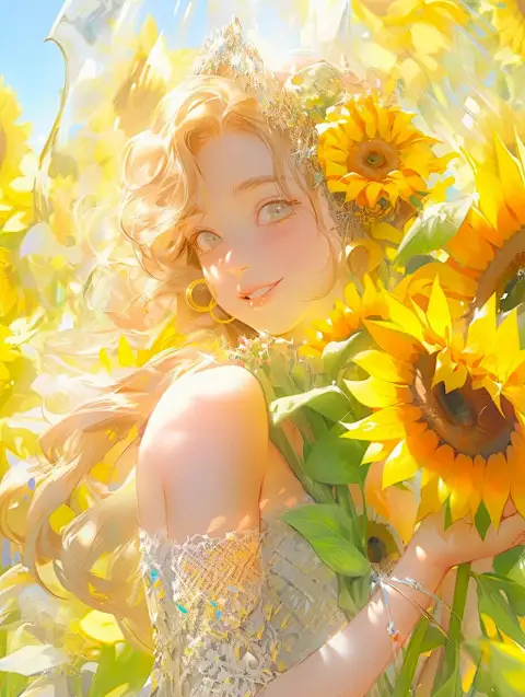 阳光小美女